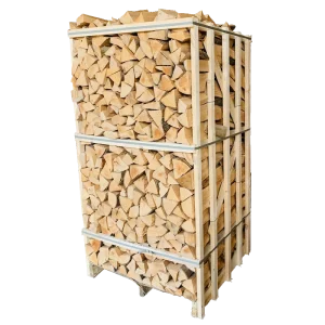 Trockenes Brennholz Mischholz, Scheite 33/40 cm, 3 Kubikmeter Palette
