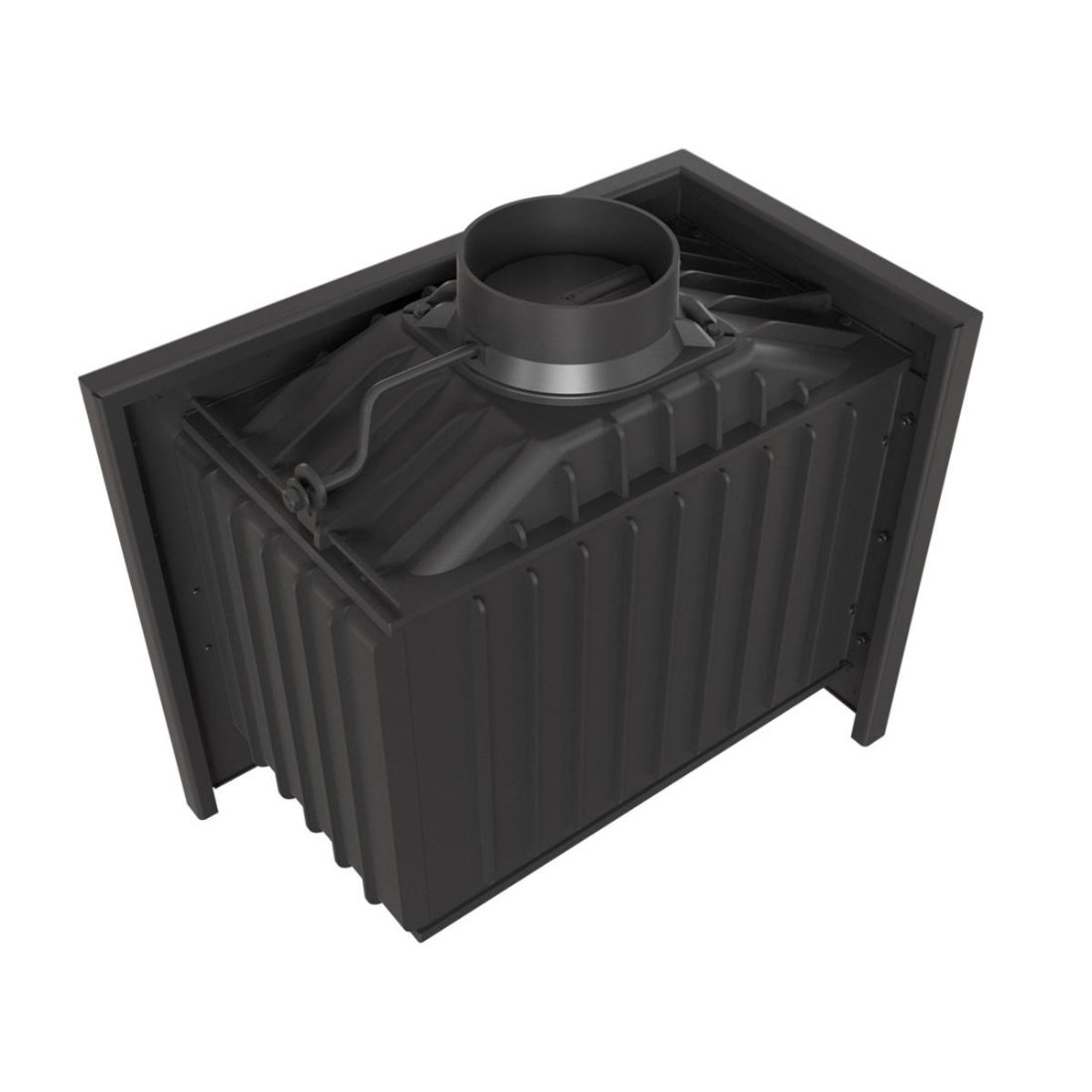 Eck-Kamineinsatz ILDNord Bergen 8 kW – Image 6