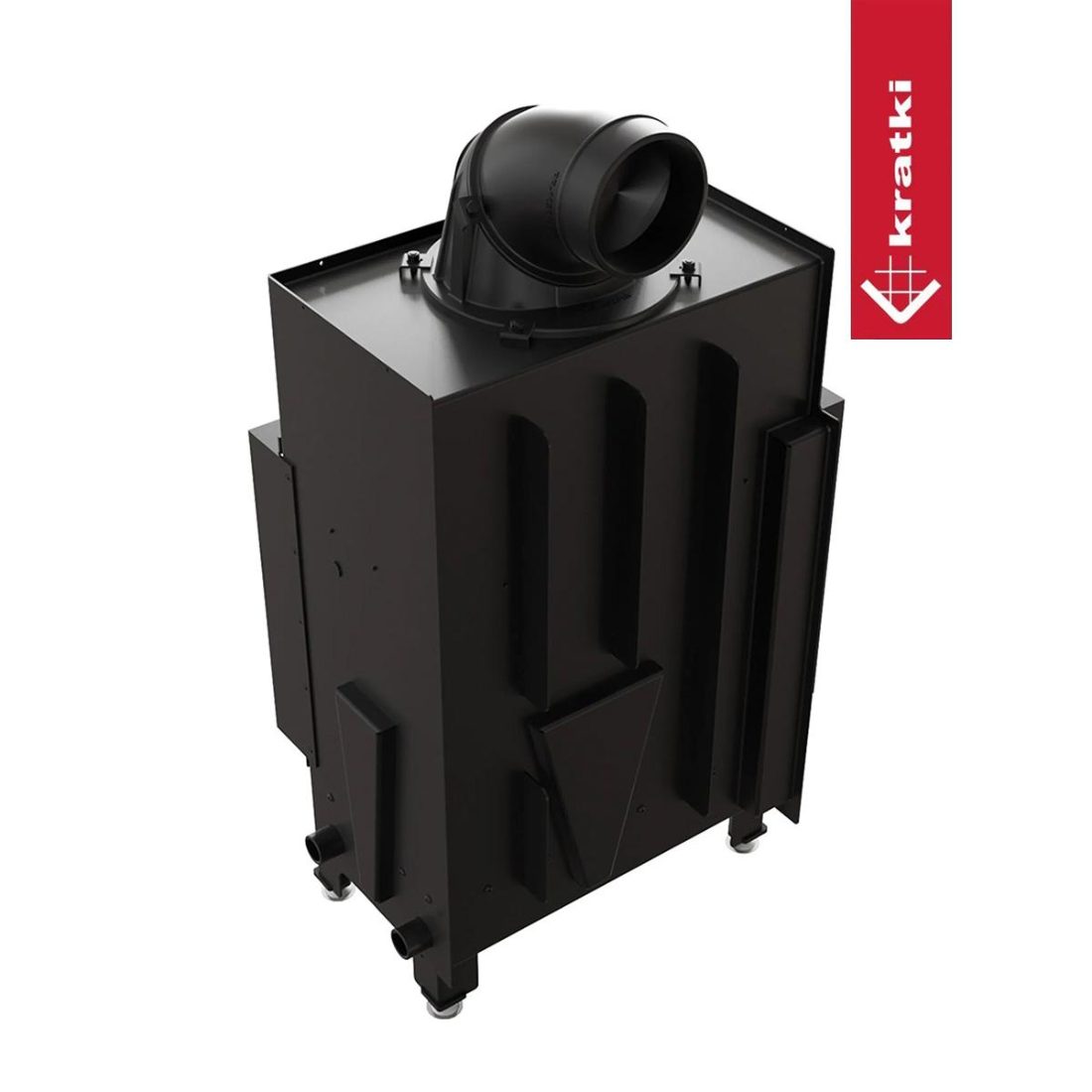 Eck-Kamineinsatz Kratki Floki S mit 8 kW – Image 3