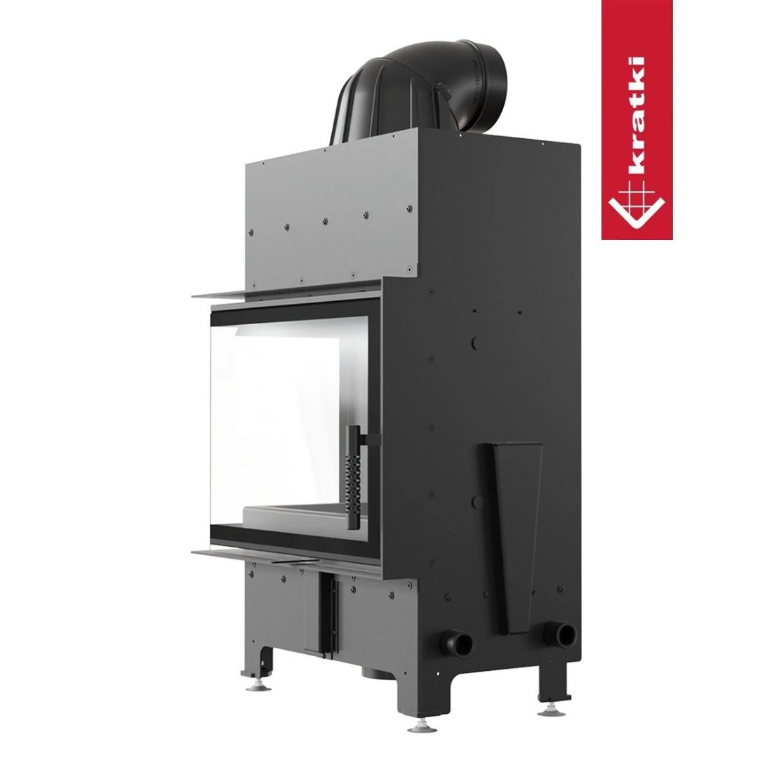 Eck-Kamineinsatz Kratki Floki S mit 8 kW – Image 4