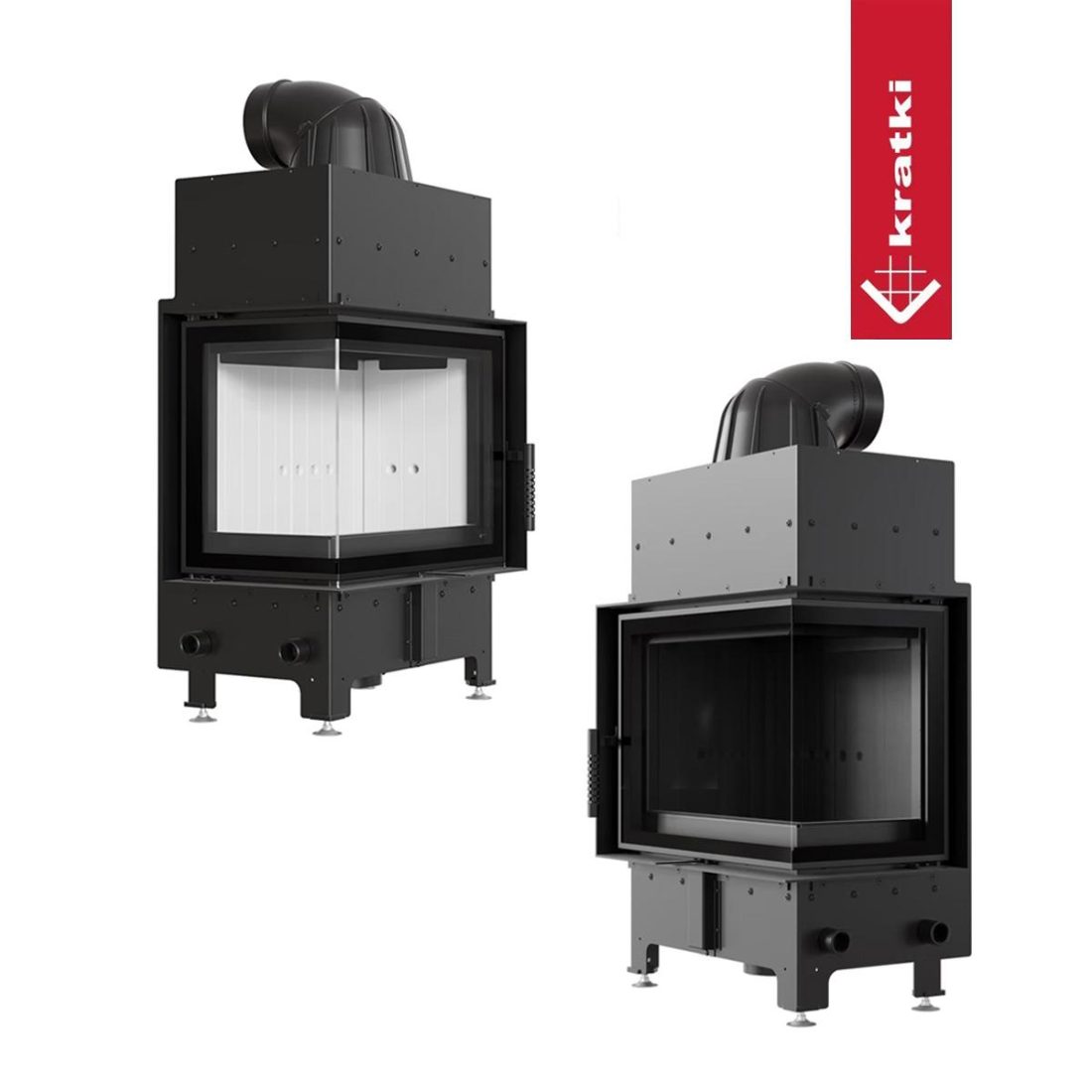 Eck-Kamineinsatz Kratki Floki S mit 8 kW – Image 6