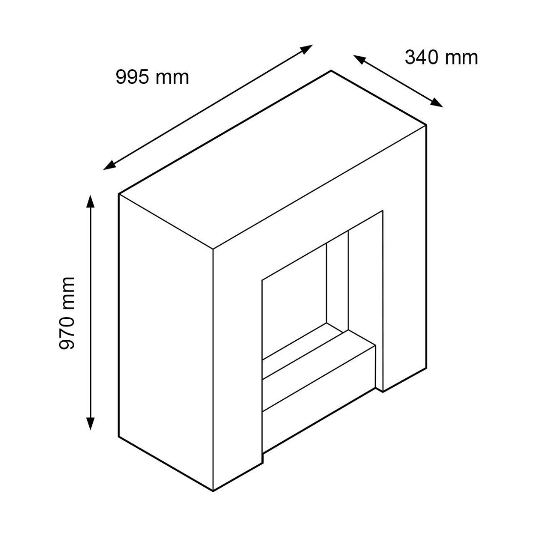 Elektrokamin Xaralyn Milos – Image 6
