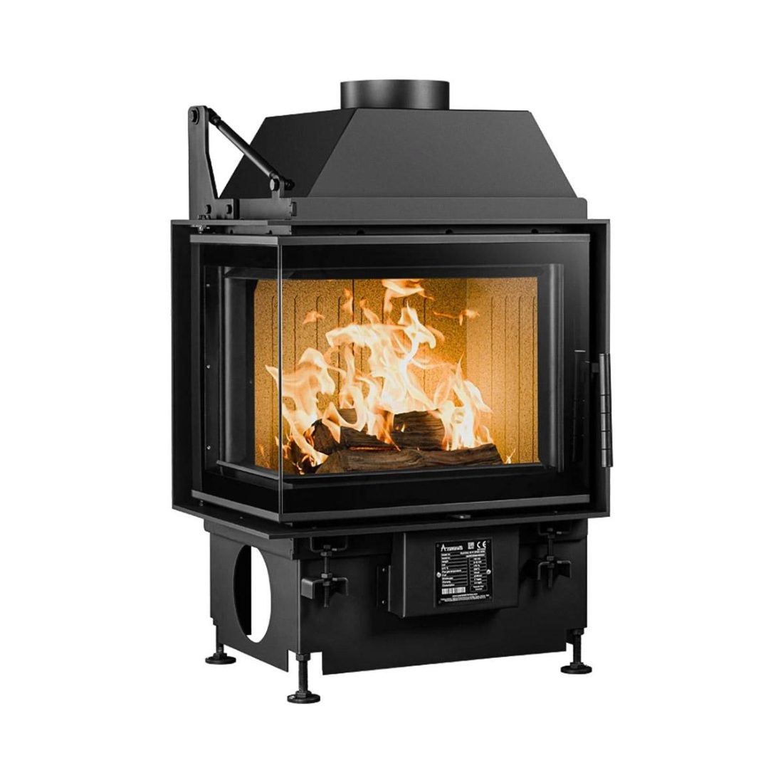 Kamineinsatz A.Caminetti Quattro 50 Open Side – Image 2