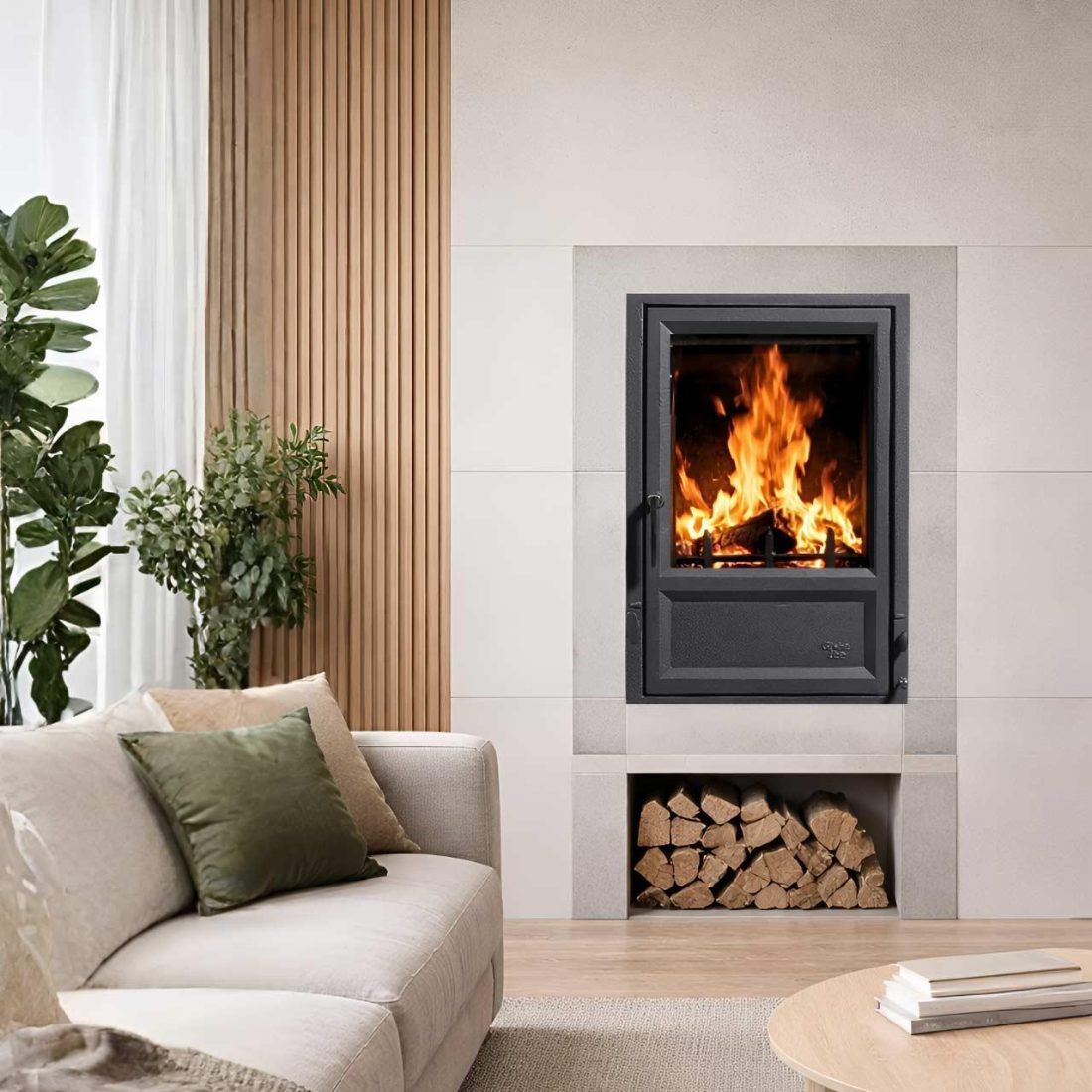 Kamineinsatz Globe Fire Luna Heizeinsatz 7,9 kW – Image 7