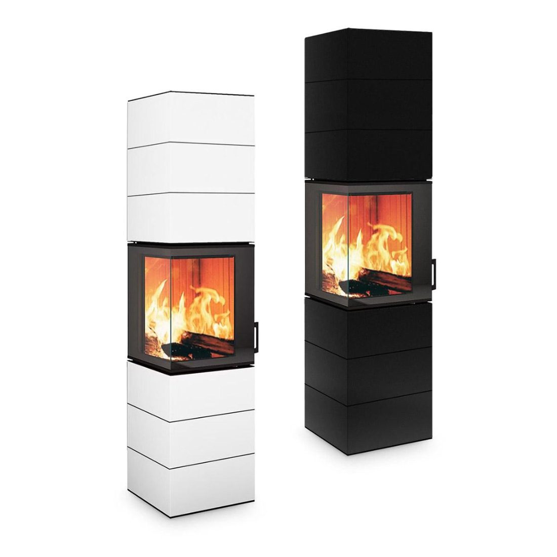Kaminofen Neocube S10XL Black & White Sonderedition 5,4 kW inkl. Wärmespeicher – Image 6