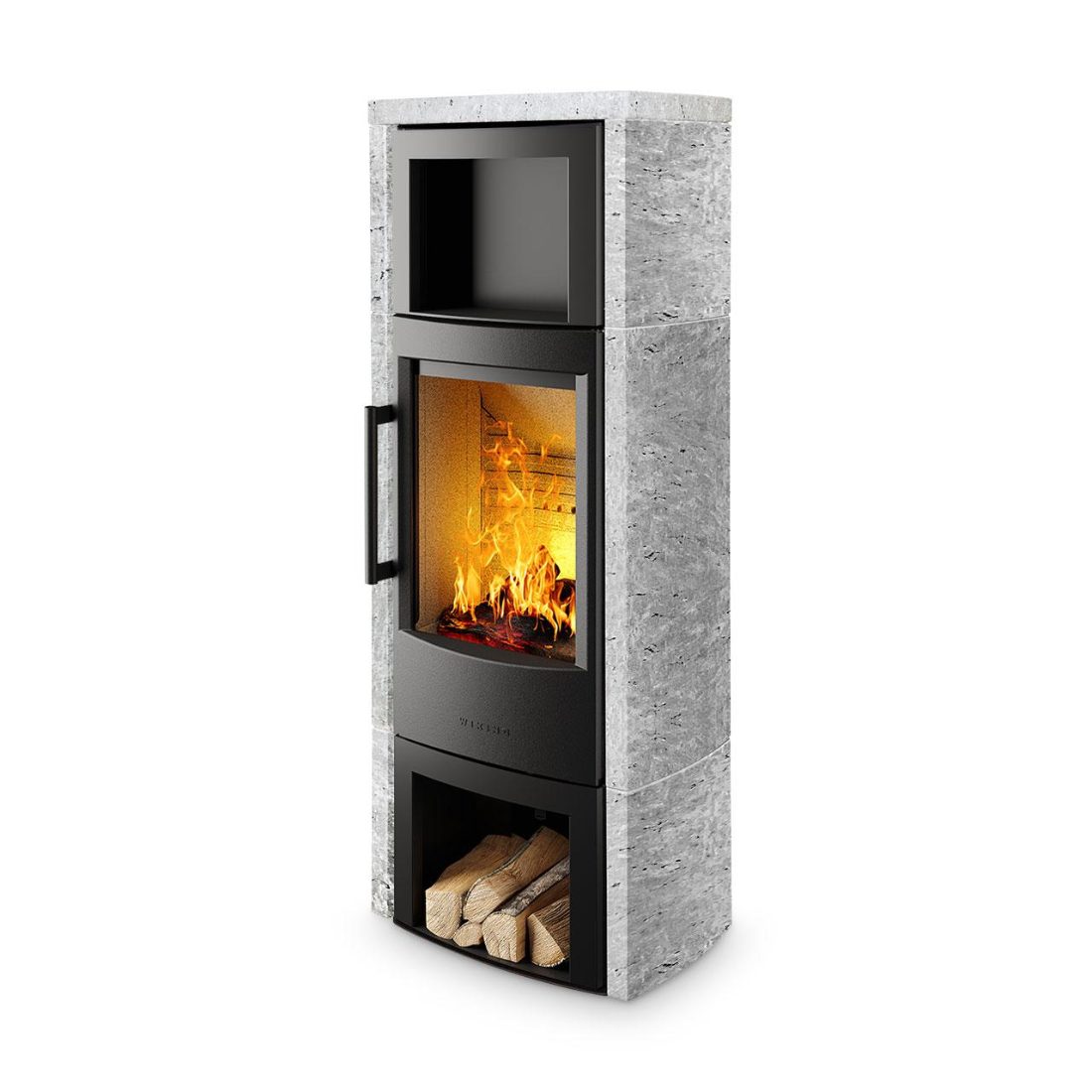 Kaminofen Wiking Miro 6 Naturstein 4,9 kW – Image 2