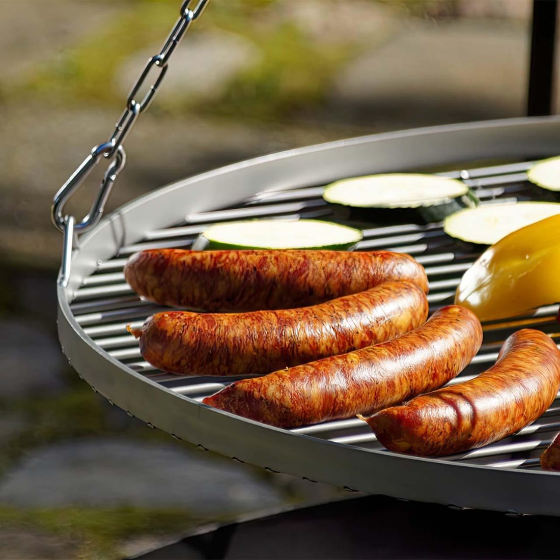 Schwenkgrill Venedig DN 50-70 cm mit Feuerschale Rügen 7 – Image 2