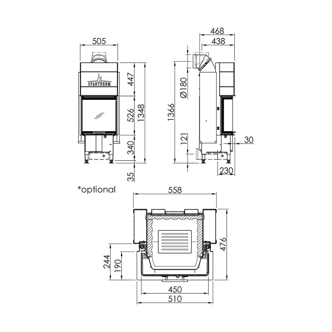 Kamineinsatz Spartherm Varia C-45h 8 kW – Image 4